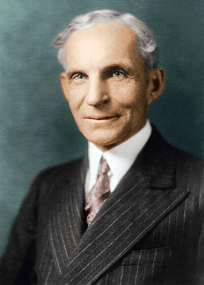 Henry Ford, founder of the Ford Motor Company