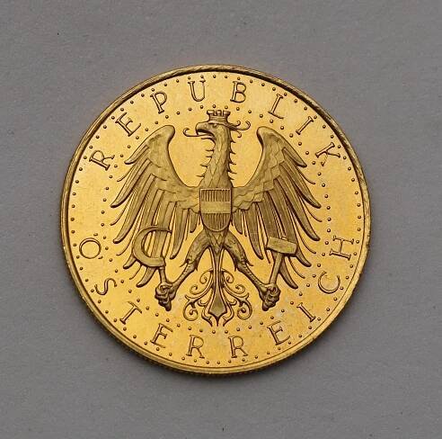 Zlatý 100 Schilling 1934 - Super Stav - Vzácný!