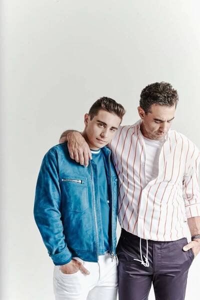 Bobby and Jake Cannavale for Hugo Boss