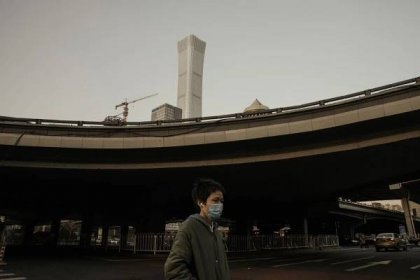 Beijing at a standstill — Gilles Sabrié 