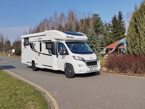 Pronájem obytného vozu Benimar Tessoro, Havířov, Životice, M&M Campers - půjčovna obytných vozů