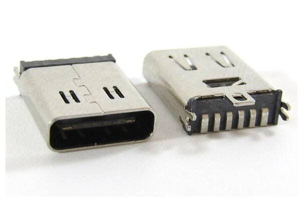 konektor micro USB-C 3.1 6p female 17