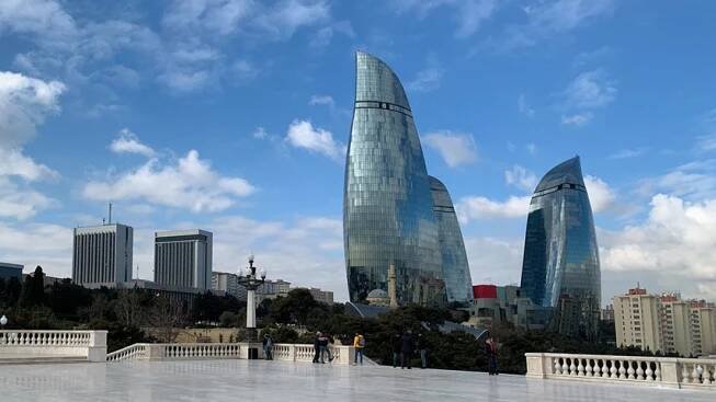 Baku, hlavní město Ázerbájdžánu. Foto: Wikimedia Commons 