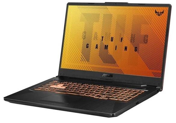 Notebook Asus TUF Gaming A17 FA706II-AU016T černá barva
