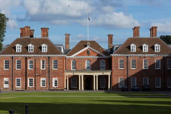 Marlborough College facade.