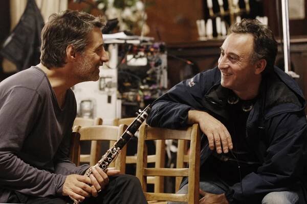Antoine de Caunes, Jean-Jacques Zilbermann - La Folle Histoire d'amour de Simon Eskenazy - Z natáčení