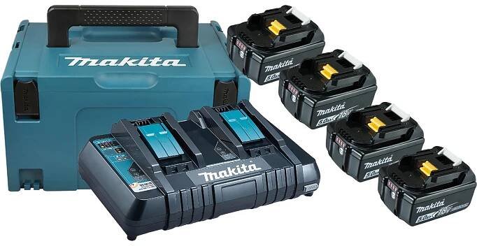 Makita 3-dílná sada Power Source Kit Li 18 V 5 Ah nakoupit u OBI