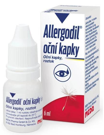 Allergodil 0,05% oční kapky 6 ml
