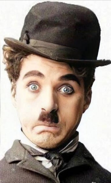 𝑪𝒉𝒂𝒓𝒍𝒊𝒆 𝑪𝒉𝒂𝒑𝒍𝒊𝒏 𝑭𝒐𝒓𝒆𝒗𝒆𝒓 - "Se eu levasse as coisas muito a sério, não poderia fazer cinema." (Charles Chaplin) ..... ❤️❤️❤️❤️ BOM DOMINGO ❤… | Retratos famosos, Palhaços famosos, Rostos humanos