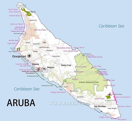 Aruba tourist attractions