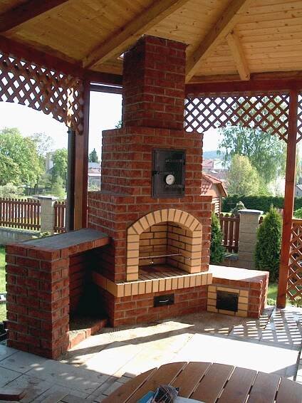 Polna,venkovni-krb2.gif | Outdoor kitchen plans, Outdoor grill island, Diy outdoor fireplace