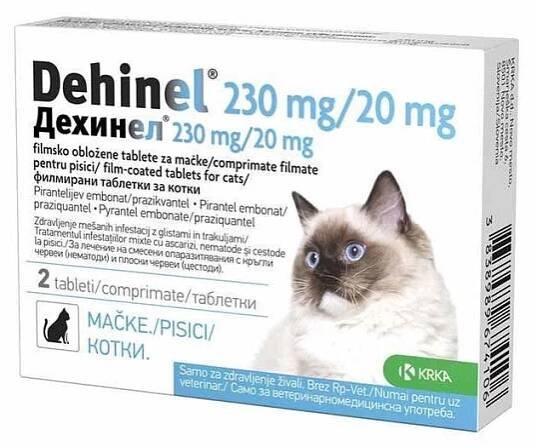 KRKA Dehinel 230 mg/20 mg 2 tbl. od 56 Kč