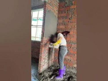 How to Prepare Tiles Wall ,​ Wall paint​ Fast & Beauty part 5196