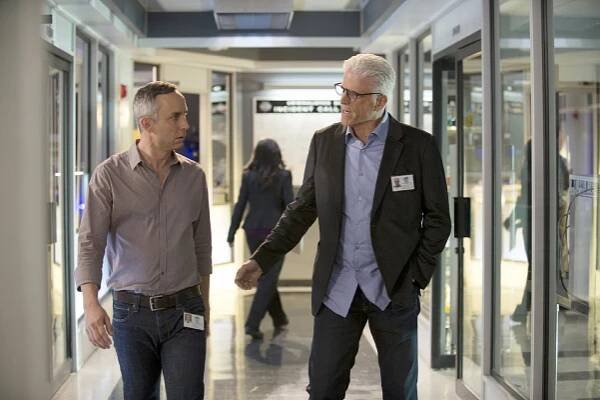 Kriminálka Las Vegas - Zatoulaný sob - Z filmu - Wallace Langham, Ted Danson