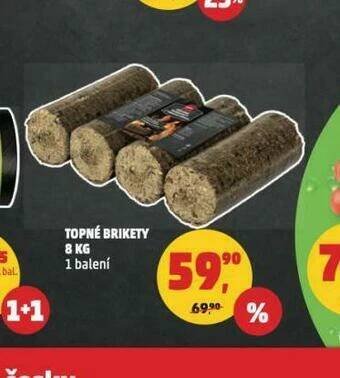Penny Market Topné brikety nabídka