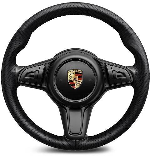Potah na volant Lem Přírodní kůže Perforovaná 37-39 CM Stav balení originální