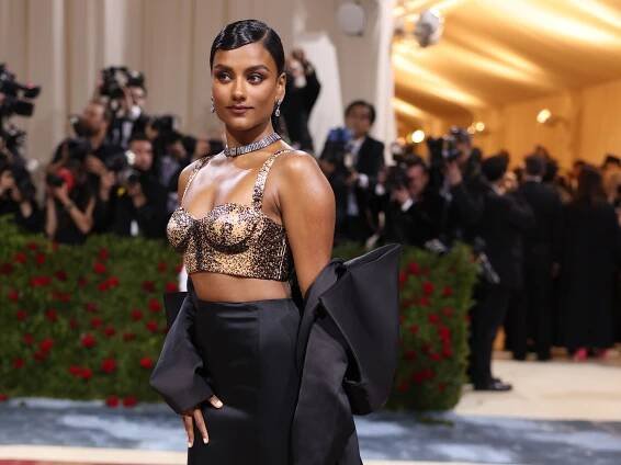 Simone Ashley Wears Moschino To The Met Gala 2022