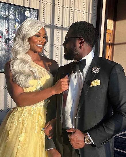 Jade Cargill and Brandon Phillips