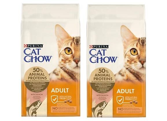 PURINA Cat Chow Adult salmon & tuna 2 x 15 kg
