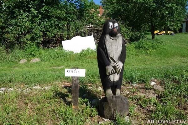 Krteček - Dřevěná zoo Ostrata