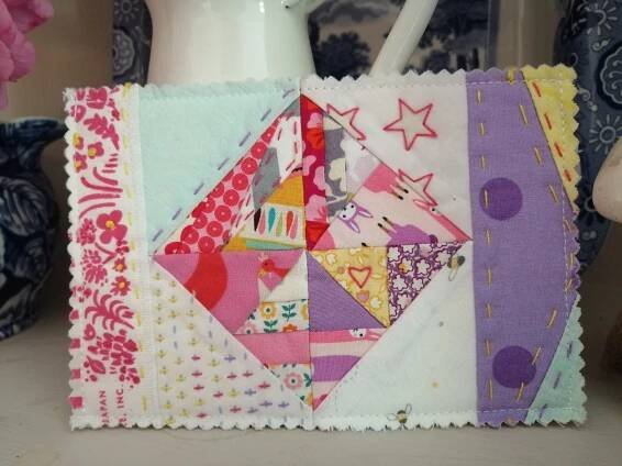 Fabric Postcard Swap - Juki Club