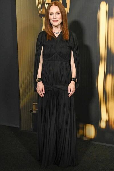 Julianne Moore at the 15th Governors Awards held at the Ray Dolby Ballroom at Ovation Hollywood on November 17, 2024 in Los Angeles, California. 