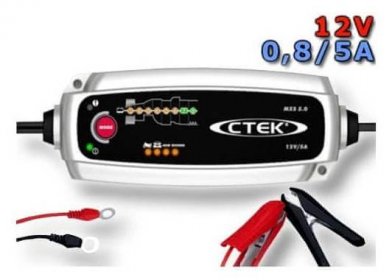 Nabíječka CTEK MXS 5.0 NEW 12V 0.8A / 5A s teplotním čidlem