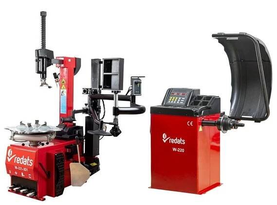 Redats Vyvažovačka W-220 + zouvačka kol M-221 3D1 s přídavným ramenem od 65 999 Kč