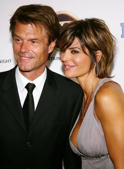 Lisa Rinna and Harry Hamlin
