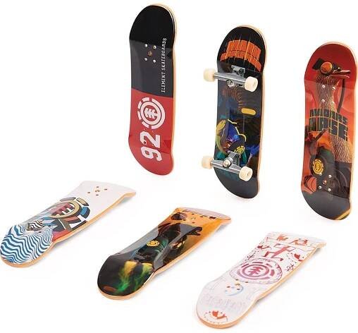Tech Deck Skateshop 6 ks s příslušenstvím Element
