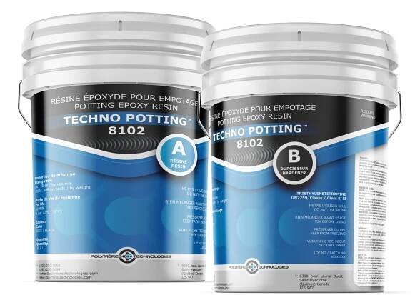 Rapid Electronic Epoxy Potting Resin - TECHNO POTTING 8102