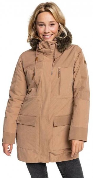 bunda Roxy Amy 3 In 1 - CMA0/Woodsmoke