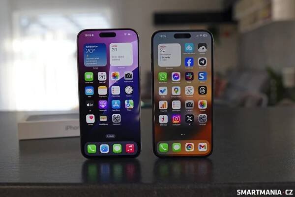 iPhone 16 Pro Max s 6,9″ displejem. vs 6,7″ iPhone 15 Pro Max