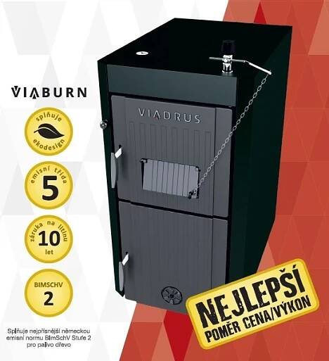 Viadrus U22 Economy 5 čl. 16 kW Kotel na tuhá paliva | TOPENILEVNE.CZ