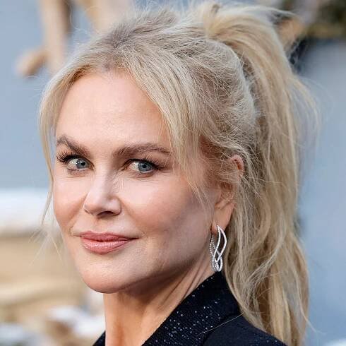 Nicole Kidman’s On Vacation But Her Natural Curls Are Going to Work—See the Photos
