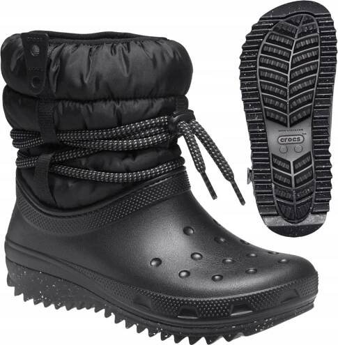 Crocs dámské sněhule Classic Neo Puff Luxe Boot W Blk černá