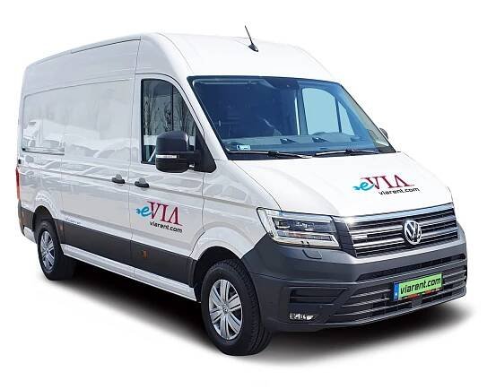 Pronájem elektrické dodávky Volkswagen e-Crafter - Viarent Czechia