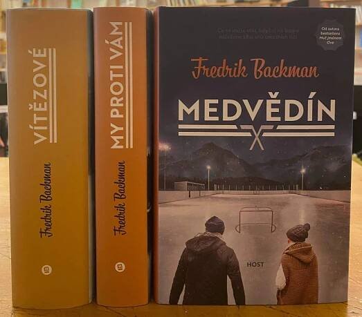 Fredrik Backman Medvědín - trilogie - Fredrik Backman (2017, Host)