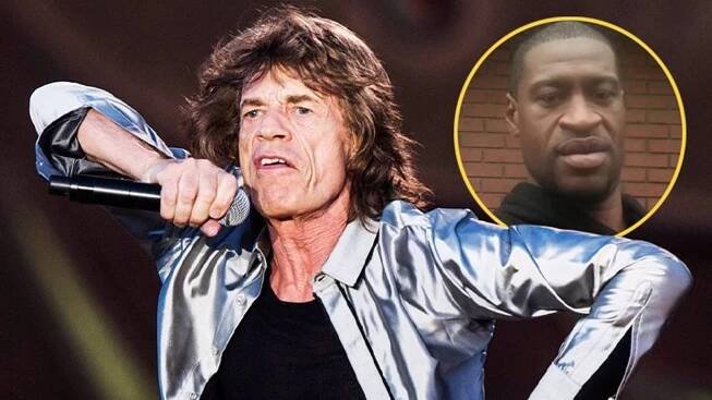 Záplava černých fotek: Mick Jagger (76) a další umělci reagují na smrt George Floyda (†46)
