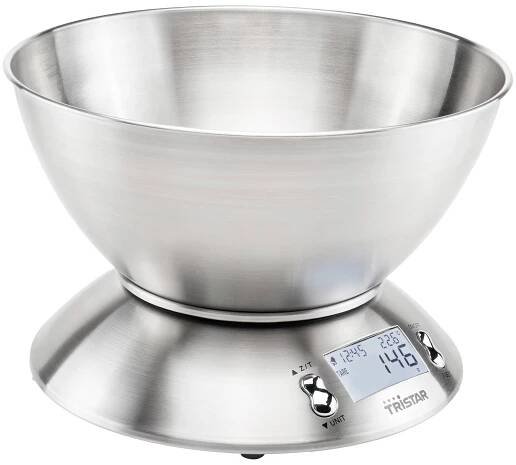 Tristar KW-2436 kuchyňská váha digitální Max. váživost=5 kg nerezová ocel
