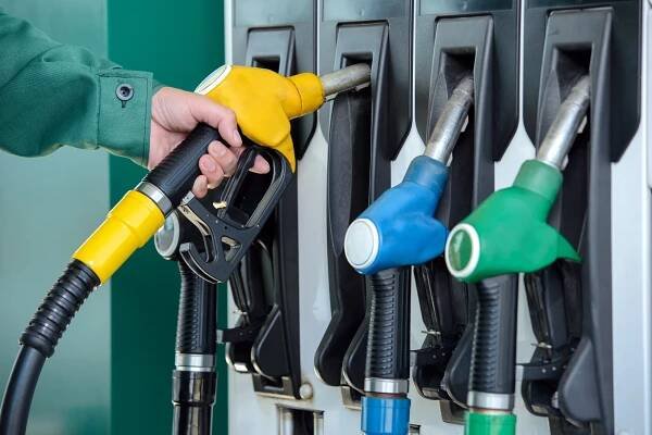 Benzinové čerpací stanice — Stock obrázek