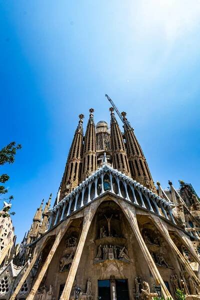 La Sagrada Familia V Barceloně · Základová fotografie zdarma