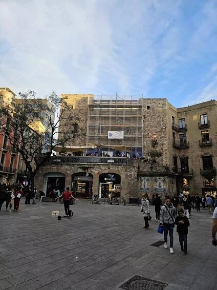 galaxy s23 ultra barcelona ulice