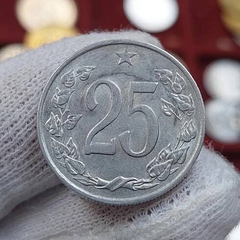 25 haléř 1964 • vzácný • Československo