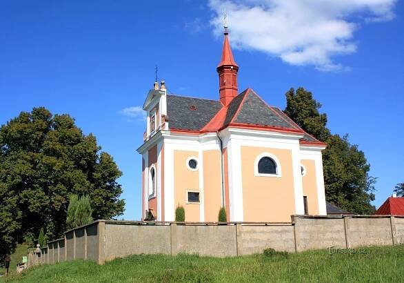 Pustá Kamenice - kostel sv.... - Kostel