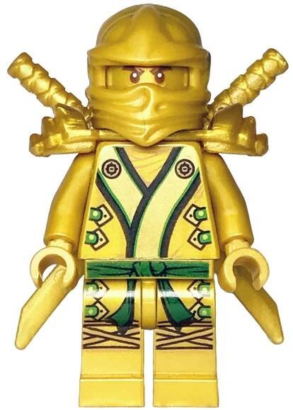 NOVÁ LEGO figurka Ninjago - Zlatý Lloyd The Final Battle - njo073