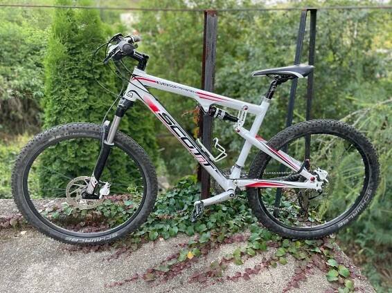 celoodpružené Scott Spark 60