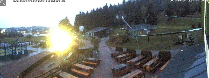 Webová kamera počasí dnes ☀ Zážitková hora Altenberg ✔ 
