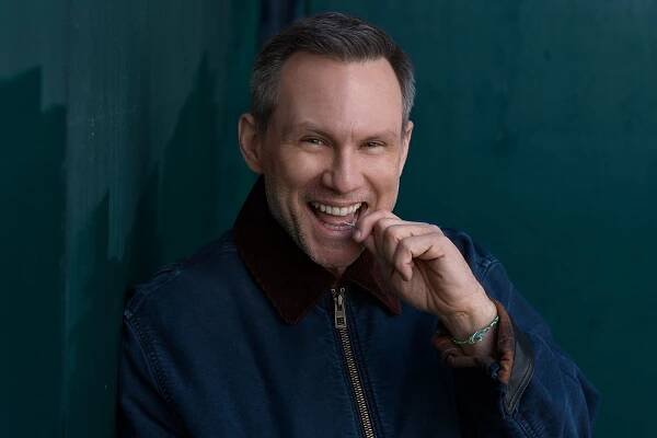 One Last Thing with Christian Slater: 'Blink Twice' Star Says He's ‘Good’ at Diaper Swaddling After Welcoming Son (Exclusive)