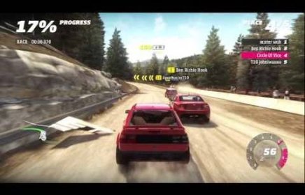Forza Horizon multiplayer race gameplay Volkswagen Corrado - Video